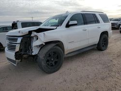 Salvage cars for sale at Andrews, TX auction: 2017 Chevrolet Tahoe K1500 LT