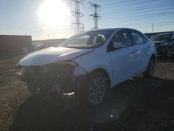 Salvage cars for sale at Elgin, IL auction: 2017 Toyota Corolla L