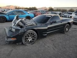 Salvage cars for sale at Las Vegas, NV auction: 2003 Chevrolet Corvette