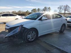 Salvage cars for sale at Byron, GA auction: 2019 Hyundai Elantra SEL