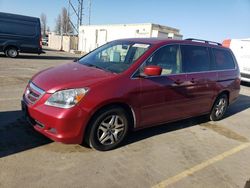 Salvage cars for sale from Copart Hayward, CA: 2006 Honda Odyssey EXL