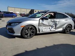 Salvage cars for sale at Wilmer, TX auction: 2019 Honda Civic Sport