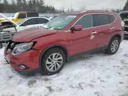 Salvage cars for sale from Copart Bowmanville, ON: 2014 Nissan Rogue S