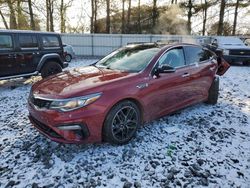 KIA salvage cars for sale: 2020 KIA Optima LX