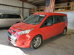 Salvage cars for sale at Sikeston, MO auction: 2016 Ford Transit Connect XLT