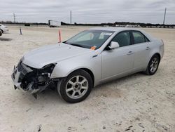 Salvage cars for sale at New Braunfels, TX auction: 2009 Cadillac CTS