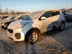 Salvage cars for sale at Lawrenceburg, KY auction: 2017 KIA Sportage LX