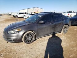 Salvage cars for sale at Amarillo, TX auction: 2015 Dodge Dart SXT