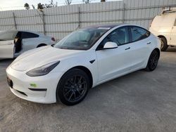 Salvage cars for sale at Sun Valley, CA auction: 2022 Tesla Model 3