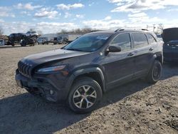 Jeep salvage cars for sale: 2014 Jeep Cherokee Trailhawk