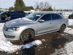 Volkswagen salvage cars for sale: 2013 Volkswagen Passat SE