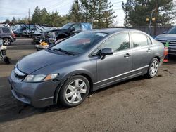 Honda Civic lx salvage cars for sale: 2010 Honda Civic LX