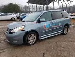 Salvage cars for sale from Copart Charles City, VA: 2006 Toyota Sienna XLE