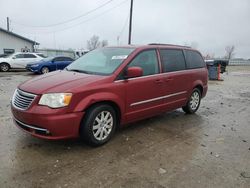 Vehiculos salvage en venta de Copart Pekin, IL: 2013 Chrysler Town & Country Touring