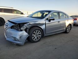 Salvage cars for sale at Fresno, CA auction: 2016 Subaru Legacy 2.5I Premium