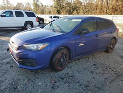 Salvage cars for sale at Savannah, GA auction: 2022 Subaru Impreza