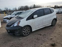 Vehiculos salvage en venta de Copart Chalfont, PA: 2012 Honda FIT Sport