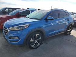 Salvage cars for sale at Grand Prairie, TX auction: 2016 Hyundai Tucson Limited