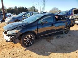 Salvage cars for sale at China Grove, NC auction: 2014 Honda Civic EX