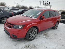 Salvage cars for sale at Columbus, OH auction: 2019 Dodge Journey GT