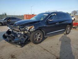 Salvage vehicles for parts for sale at auction: 2020 Infiniti QX60 Luxe