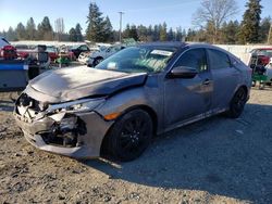 Vehiculos salvage en venta de Copart Graham, WA: 2018 Honda Civic LX