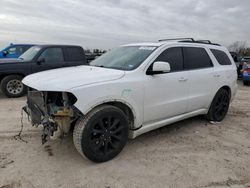 Salvage cars for sale at Houston, TX auction: 2017 Dodge Durango GT