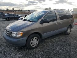 Salvage cars for sale at Mentone, CA auction: 1999 Toyota Sienna LE