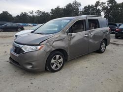 Nissan salvage cars for sale: 2017 Nissan Quest S