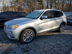 Salvage cars for sale from Copart Austell, GA: 2013 BMW X3 XDRIVE28I