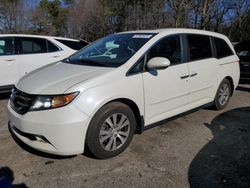 Salvage cars for sale from Copart Austell, GA: 2015 Honda Odyssey EXL