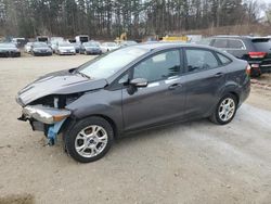 Salvage cars for sale at North Billerica, MA auction: 2015 Ford Fiesta SE