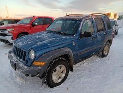 Salvage cars for sale at Anchorage, AK auction: 2006 Jeep Liberty Sport