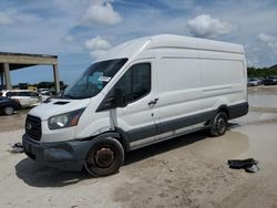 Salvage cars for sale at West Palm Beach, FL auction: 2017 Ford Transit T-350