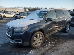 Salvage cars for sale at Pennsburg, PA auction: 2017 GMC Acadia Limited SLT-2