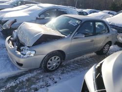 Salvage cars for sale at North Billerica, MA auction: 2002 Toyota Corolla CE