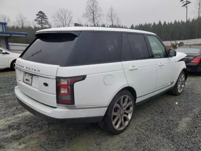 2017 Land Rover Range Rover HSE