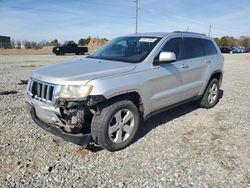 Salvage cars for sale at Tifton, GA auction: 2011 Jeep Grand Cherokee Laredo