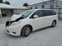 Salvage cars for sale at Prairie Grove, AR auction: 2017 Toyota Sienna XLE