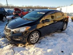 Salvage cars for sale at Louisville, KY auction: 2014 KIA Forte EX