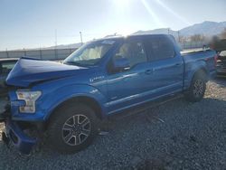 Salvage cars for sale at Magna, UT auction: 2015 Ford F150 Supercrew