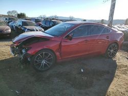 Salvage cars for sale at San Martin, CA auction: 2015 Mazda 6 Grand Touring