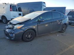 Salvage cars for sale at Hayward, CA auction: 2012 Toyota Prius