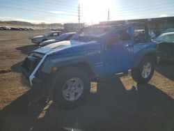 Salvage cars for sale at Colorado Springs, CO auction: 2011 Jeep Wrangler Sport