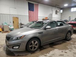 KIA Vehiculos salvage en venta: 2014 KIA Optima LX