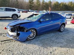 Dodge Dart salvage cars for sale: 2013 Dodge Dart Limited