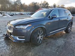 Salvage cars for sale at Mendon, MA auction: 2022 Volvo XC90 T6 Inscription