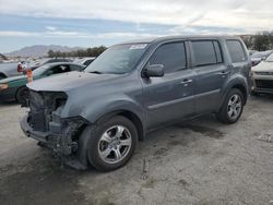 Salvage cars for sale at Las Vegas, NV auction: 2012 Honda Pilot EX