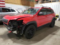 Jeep salvage cars for sale: 2019 Jeep Cherokee Trailhawk