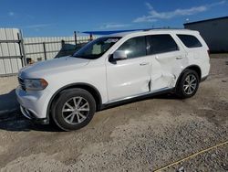 Salvage cars for sale at Arcadia, FL auction: 2016 Dodge Durango Limited